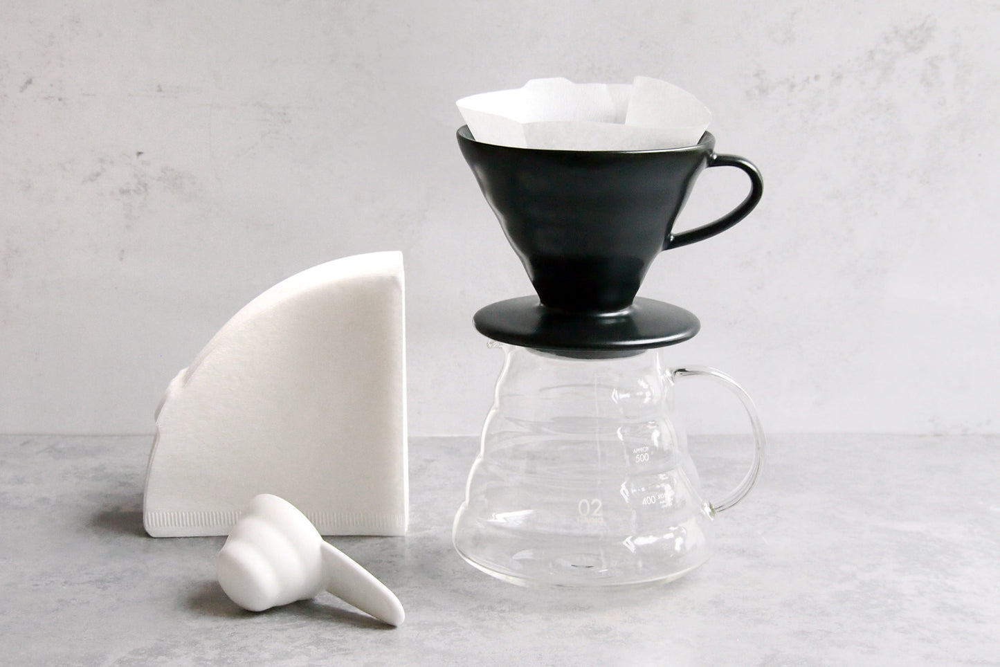Halo Coffee Pour Over Kit – Black