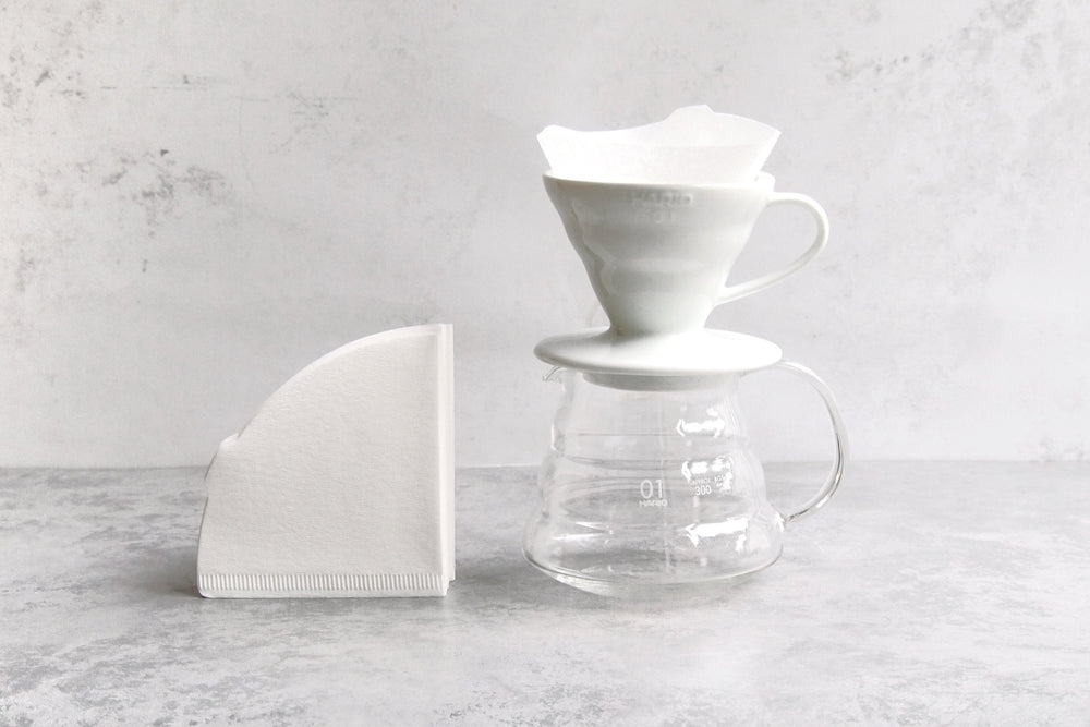Halo Coffee Pour Over Kit - White